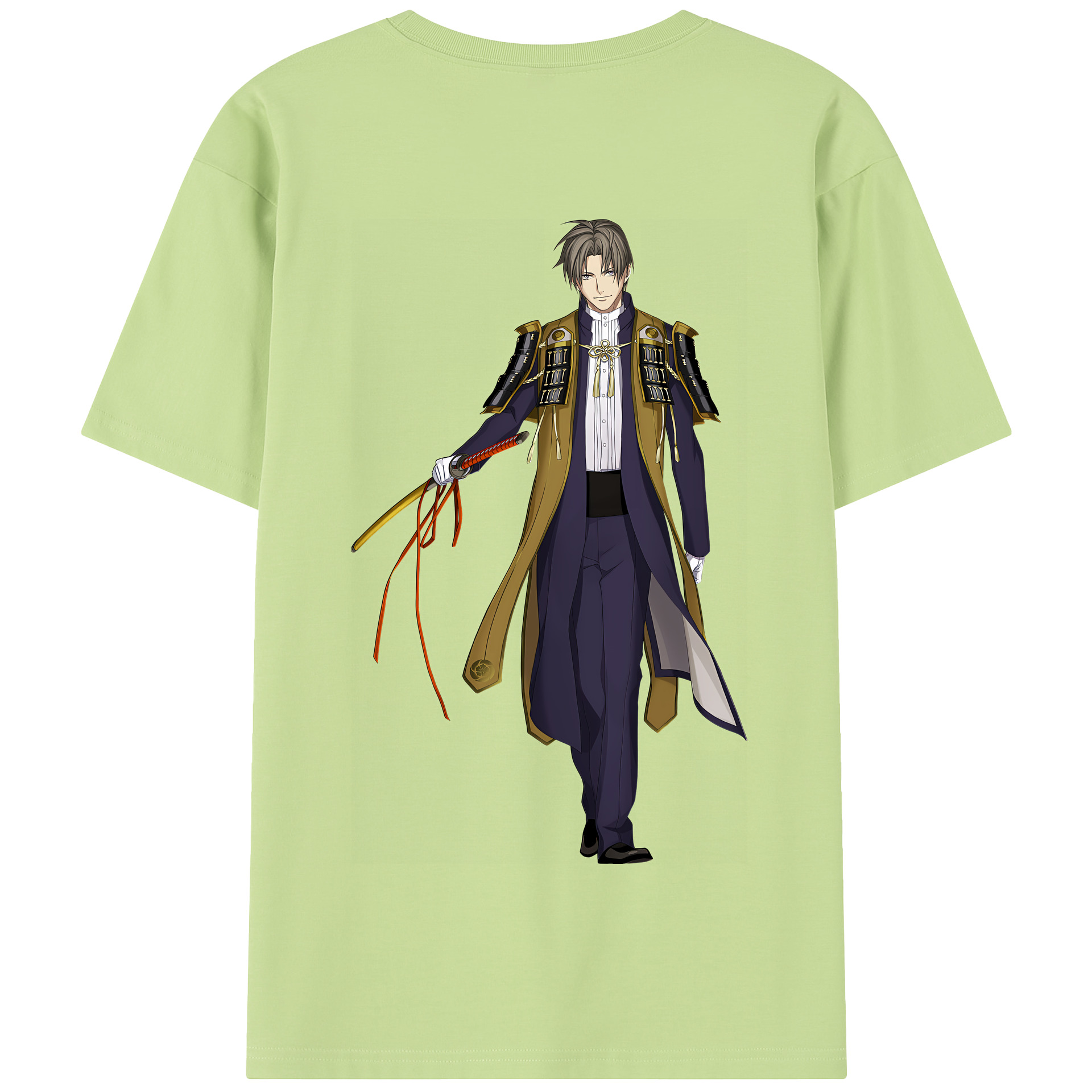 （画像用） 刀剣乱舞 Touken Ranbu 綿100％半袖Tシャツ（背面プリント）